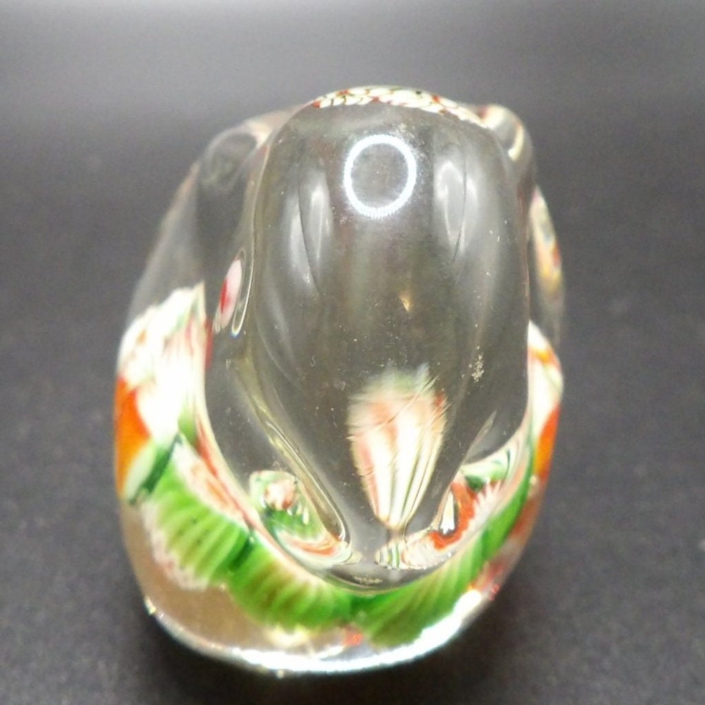 Cute Little Hand Blown Millefiori Bunny