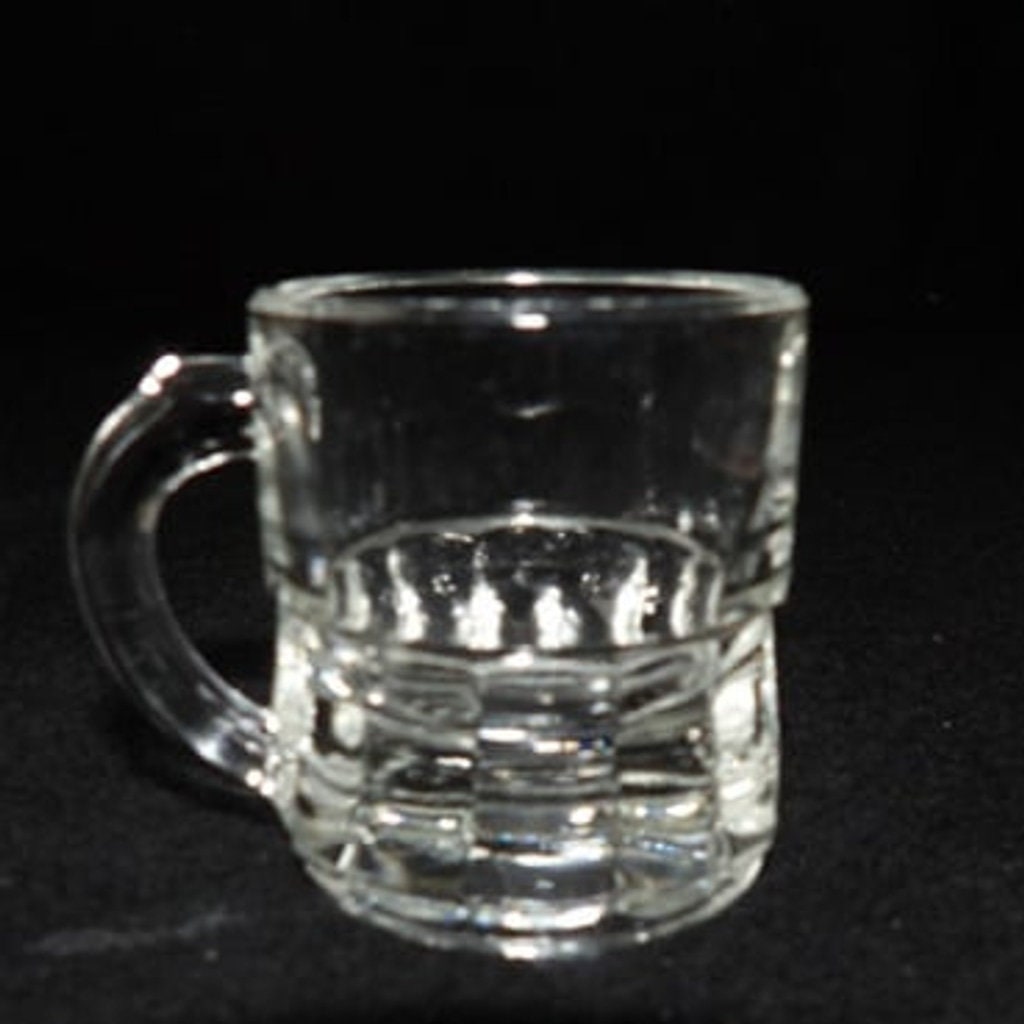 Vintage Miniature Beer Mug Shot Glass or Toothpick Holder - Mini Size - 1 Ounce