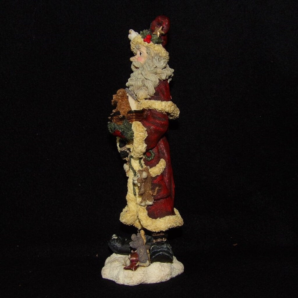 Boyd's Bears Folkstone Collection — "Nicknoah" Santa with Noah's Ark 1995