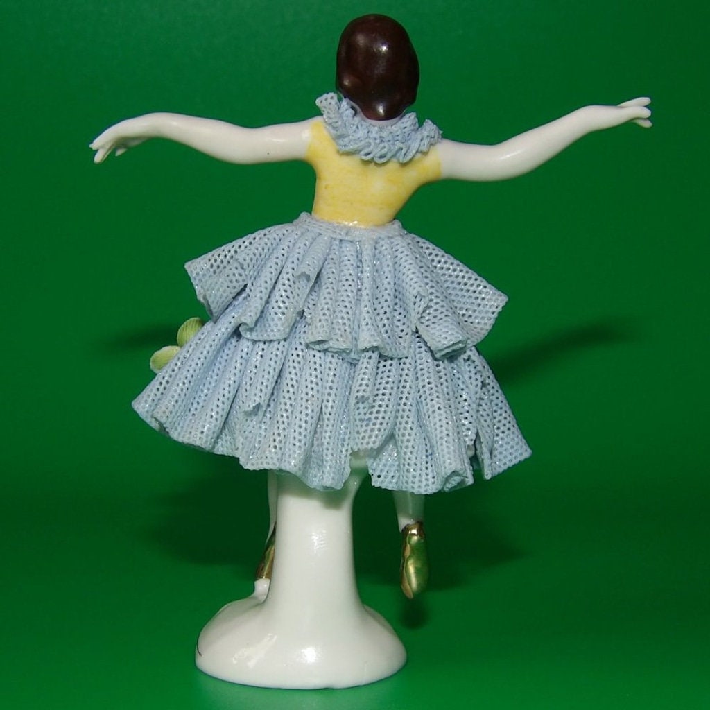 Antique Dresden Ballerina
