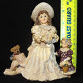 Boyds Collection Dollstone "Emily with Kathleen & Otis" — Yesterday's Child I Wanna Be Series #3508