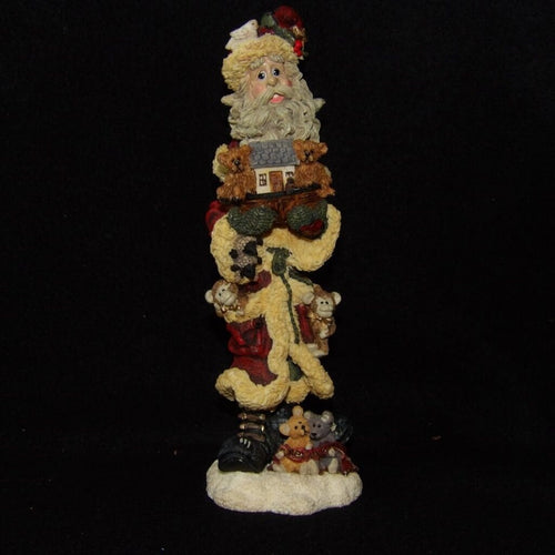 Boyd's Bears Folkstone Collection — "Nicknoah" Santa with Noah's Ark 1995