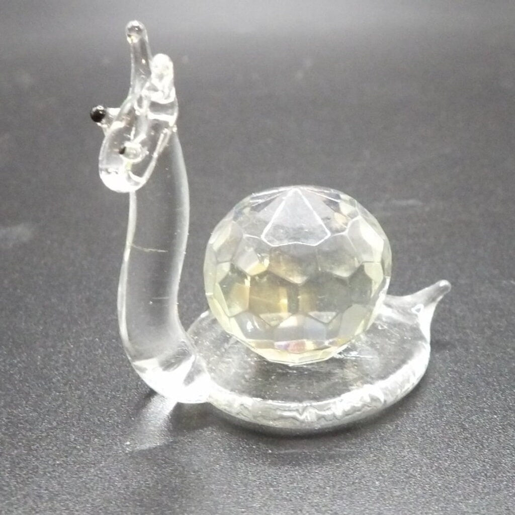 Charming Hand Blown Glass Snail