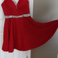 Sparkling Red Prom/Cocktail Dress  1X