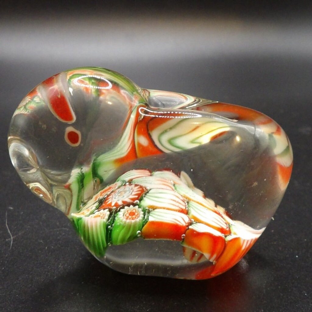 Cute Little Hand Blown Millefiori Bunny
