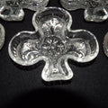 Vintage Tiaraware Indiana Clear Glass Sandwich Pattern Trinket Dish (Set of 8)