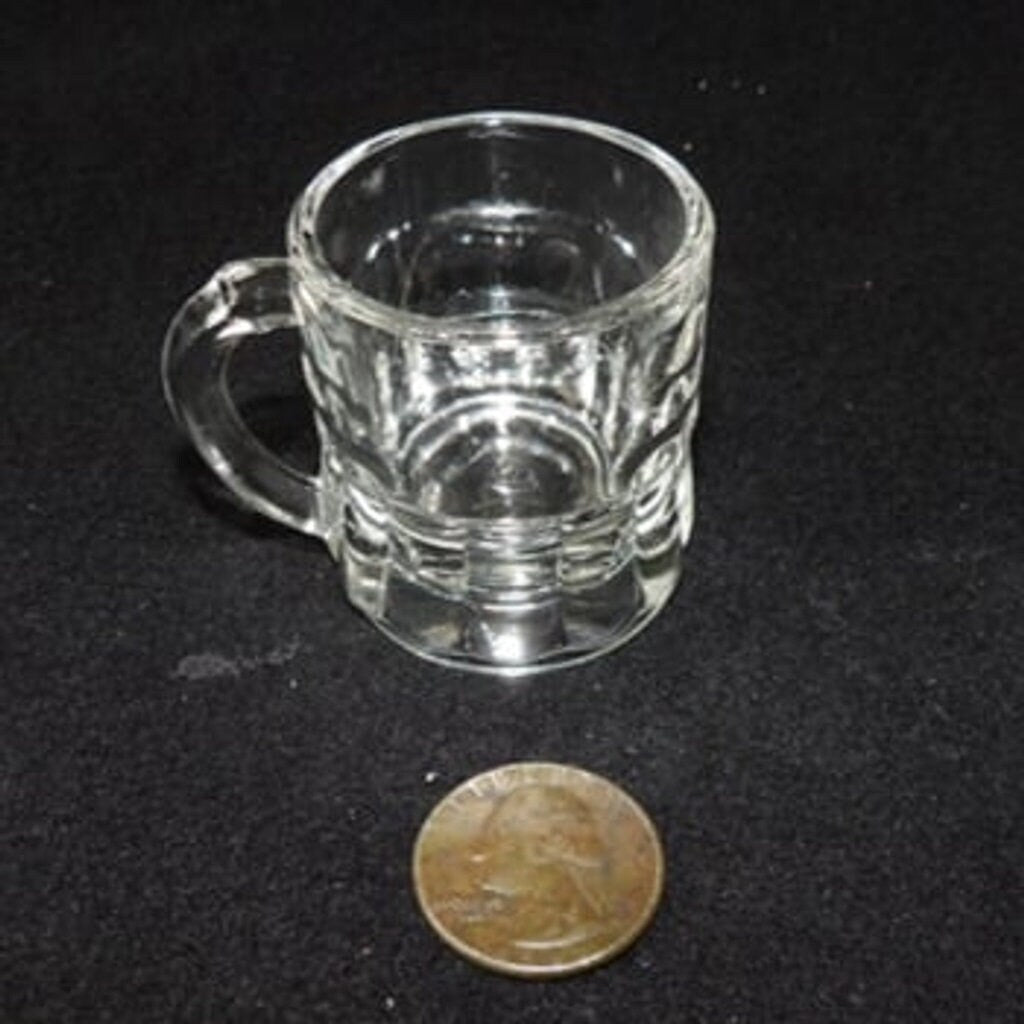 Vintage Miniature Beer Mug Shot Glass or Toothpick Holder - Mini Size - 1 Ounce