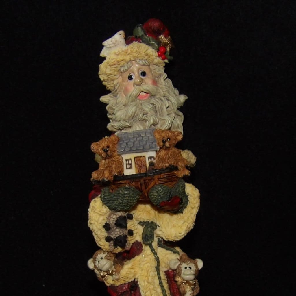Boyd's Bears Folkstone Collection — "Nicknoah" Santa with Noah's Ark 1995