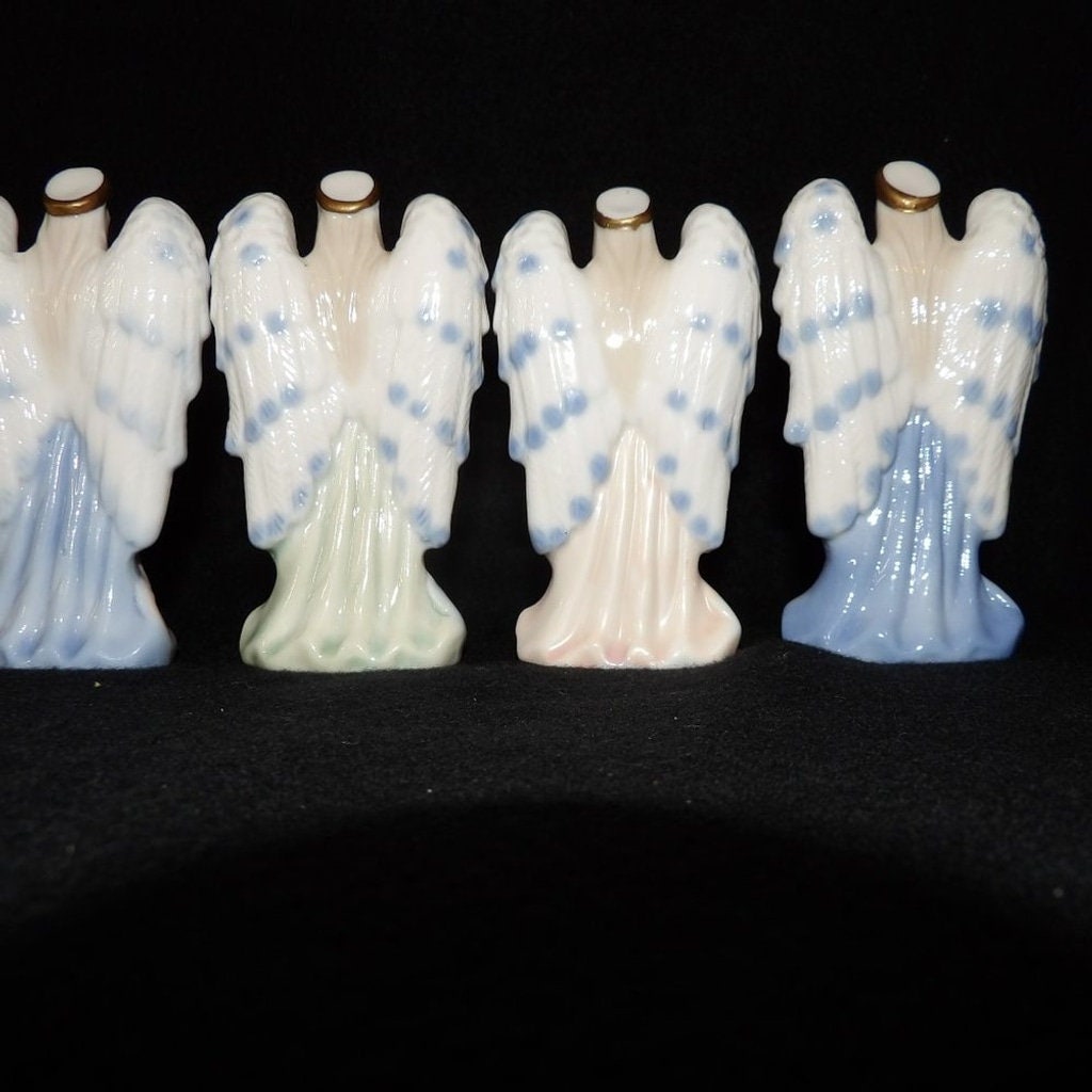 Vintage Porcelain Angels Set of 4