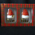 Mr. and Mrs.  Santa Claus Stemless Wine Glasses