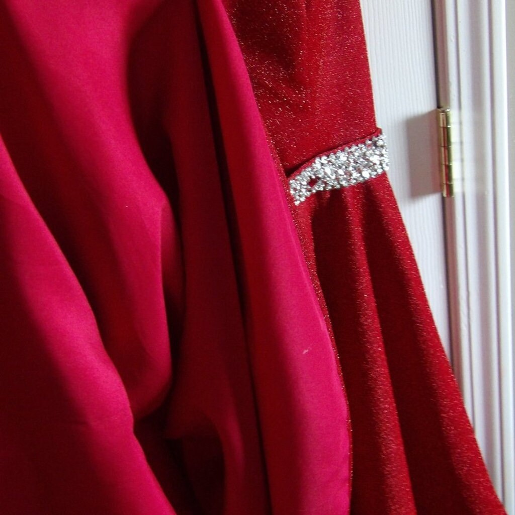 Sparkling Red Prom/Cocktail Dress  1X