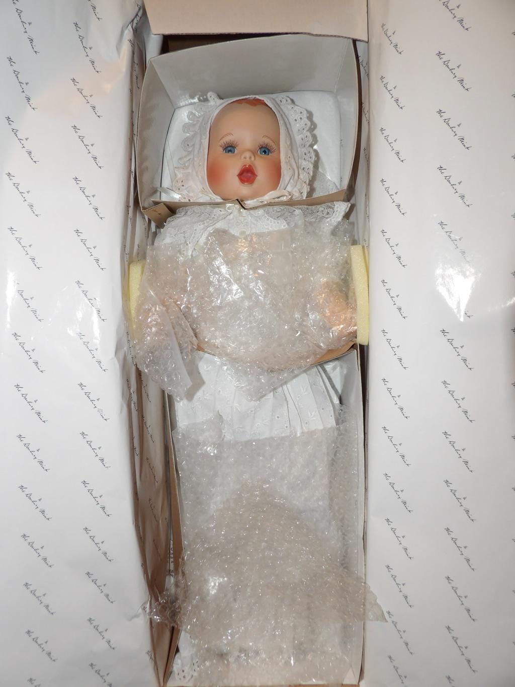 The Danbury Mint Gerber Baby Doll, White