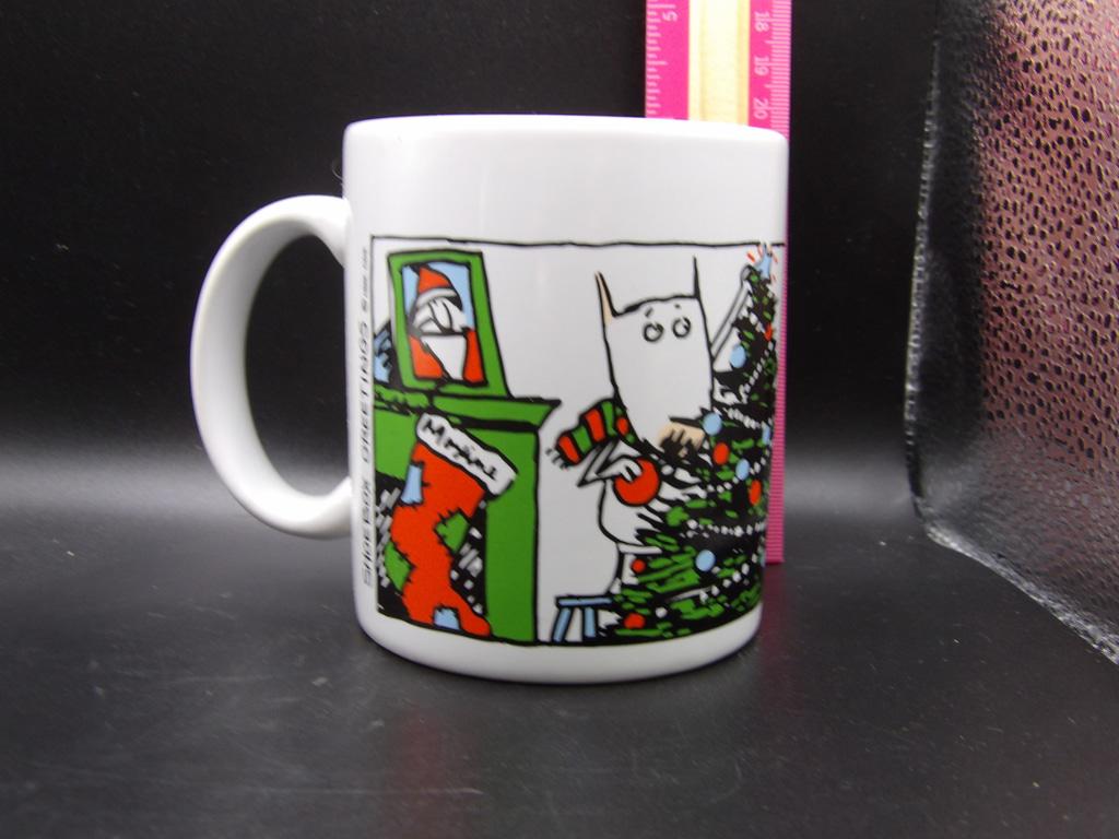 Shoebox Greetings "Eat, Drink and Be Quiet!" Humorous Ceramic Mug